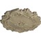 Ekena Millwork Plymouth Ceiling Medallion (Fits Canopies up to 1 5/8"), 16 3/4"OD x 1 3/8"P, Gobi Desert CM16PLGDF - alternate 2